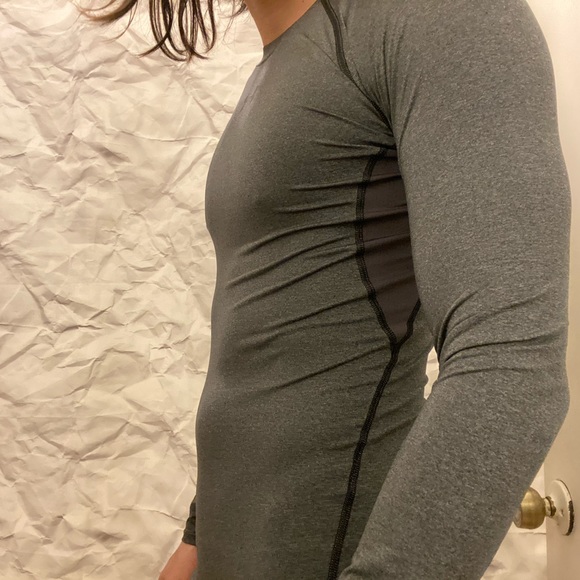 Under Armour Other - Under armour compression long sleeve gray medium